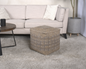 Ceasar Handcrafted Square Pouf