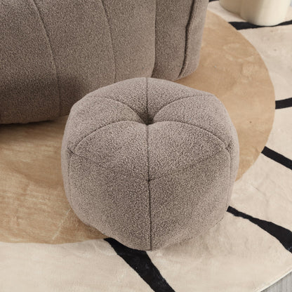 Soft Bean Bag Chair with Footstool