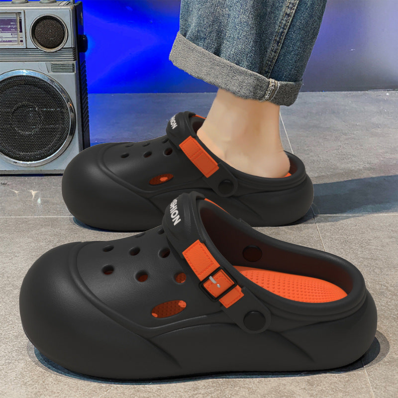 Non-slip Deodorant Thick-soled Mens Outdoor Clog Sandals