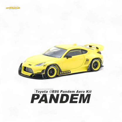 INNO64 Toyota GR86 Pandem Yellow 1:64