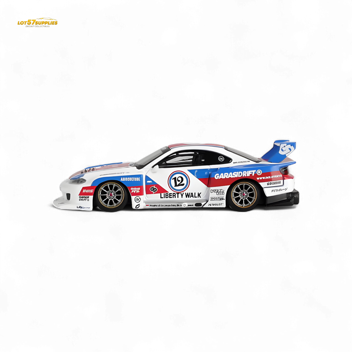 (Pre-Order) Mini GT Nissan S15 Silvia LBWK 1:64