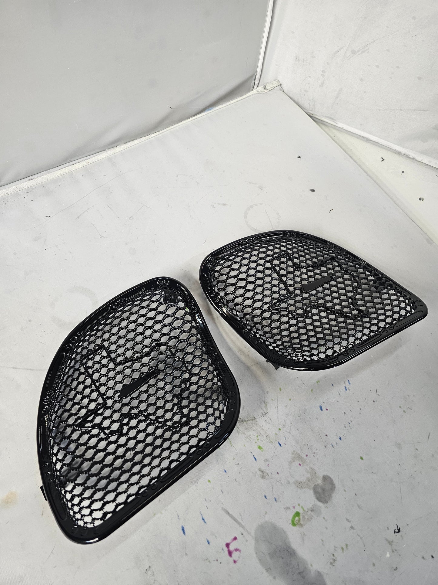 98 to 2024+ Road Glide 3D Texas speakers grill covers set