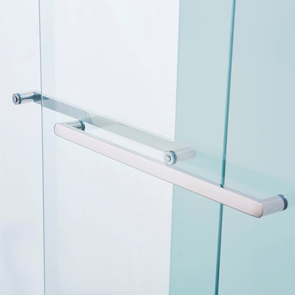 56-60"W x 60"H Double Sliding Tub Shower Door