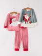 Christmas 3 Piece Girls Pajama Set