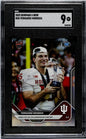 Graded 2025 Topps Bowman U Now Fernando Mendoza #58 Rookie RC Football Card SGC 9 Mint