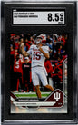 Graded 2025 Topps Bowman U Now Fernando Mendoza #60 Rookie RC Football Card SGC 8.5 Near Mint+