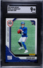 Graded 2025 Panini Instant Jaxson Dart #RPSFL13 RPS First Look Rookie RC Football Card SGC 9 Mint