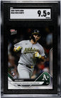 Graded 2025 Topps Now Nick Kurtz #464 1st Rookie in MLB History With a Four Homer Game Rookie RC Baseball Card SGC 9.5 Mint+