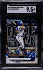 Graded 2025 Topps Now Drake Baldwin #OS1 Offseason Rookie RC Baseball Card SGC 9.5 Mint+