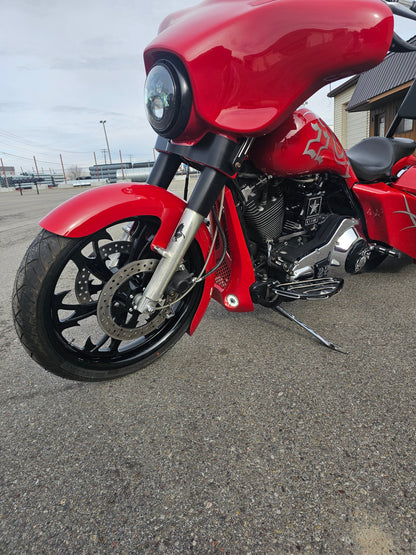 00-2020 Harley chin spoiler NON RAKED
