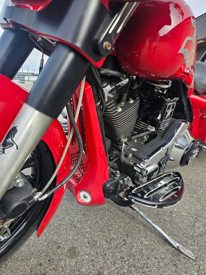 00-2020 Harley chin spoiler NON RAKED