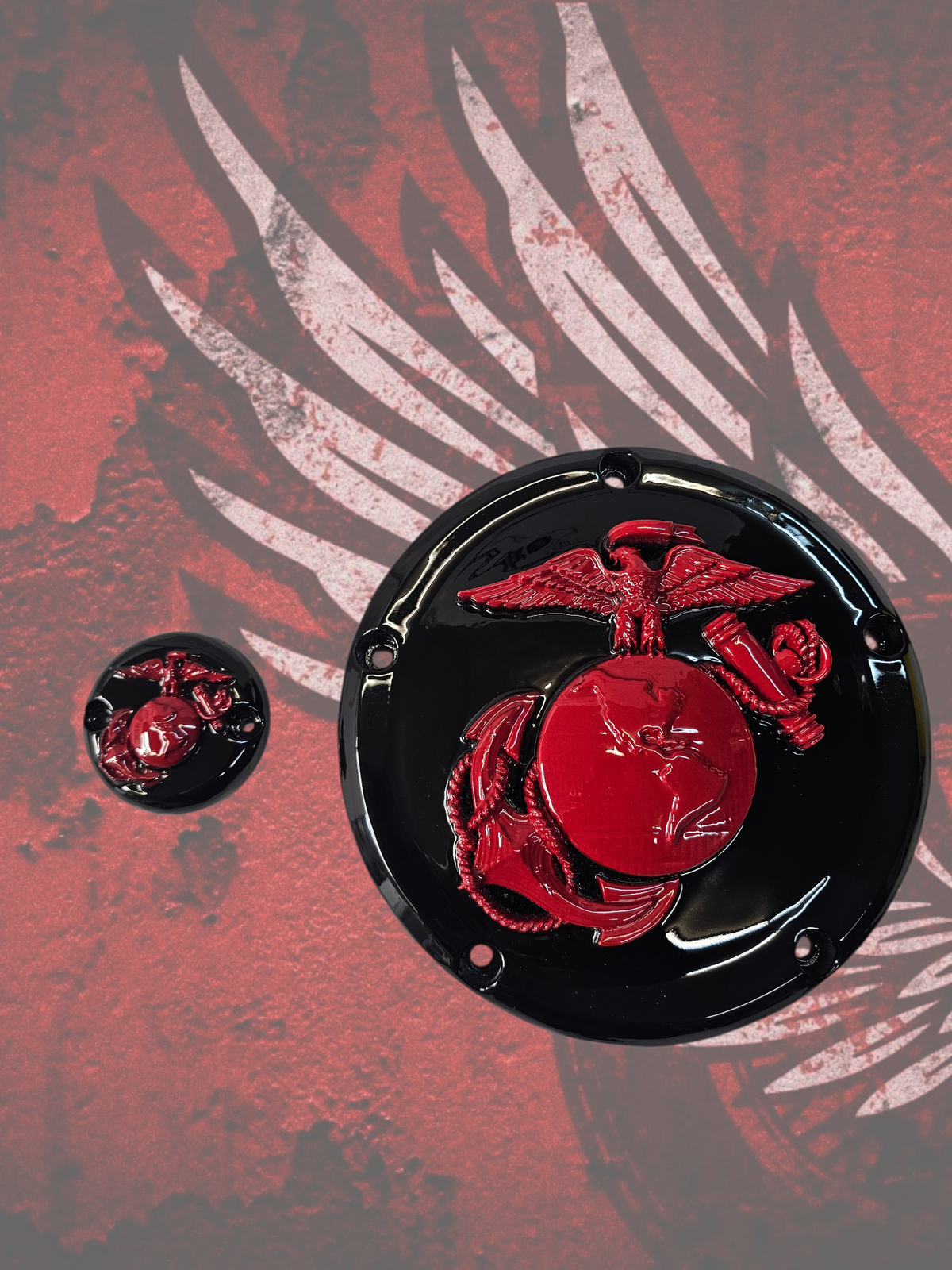 3D USMC Derby cover and points cover