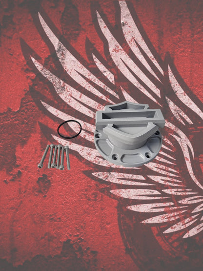 23.5+ Shield themed fuel cap assembly