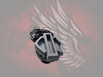 23.5+ Shield themed fuel cap assembly