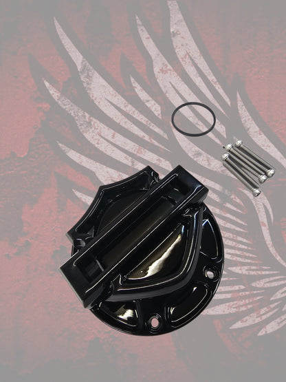 23.5+ Shield themed fuel cap assembly