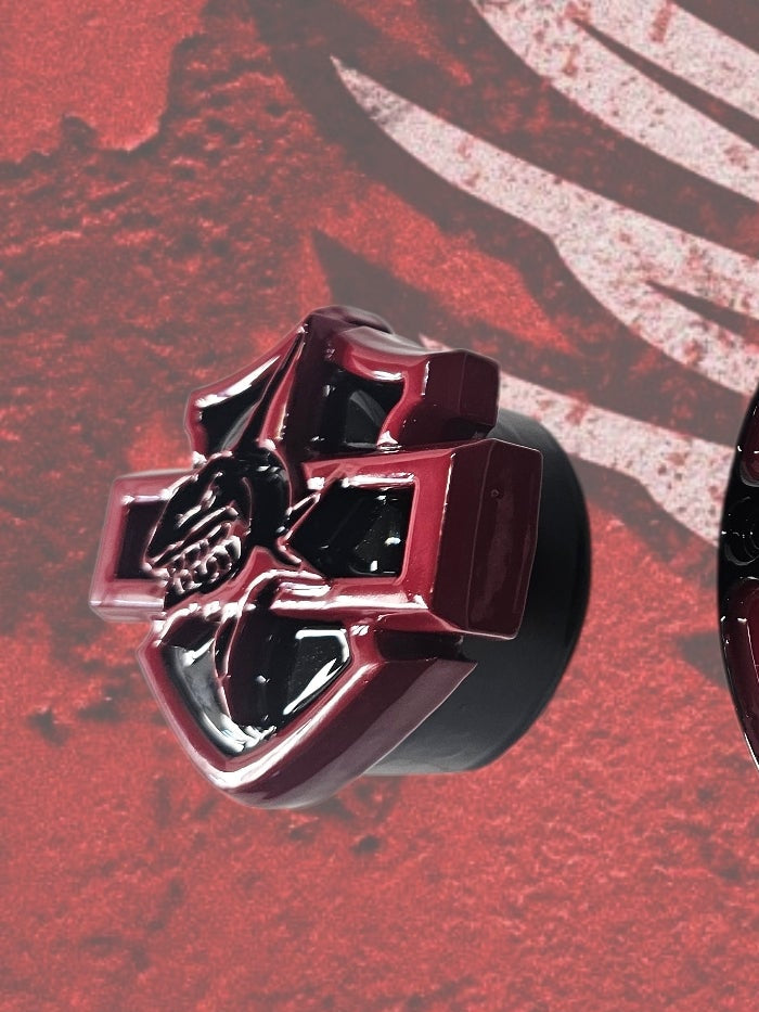 23.5+ Shark Shield themed fuel cap assembly