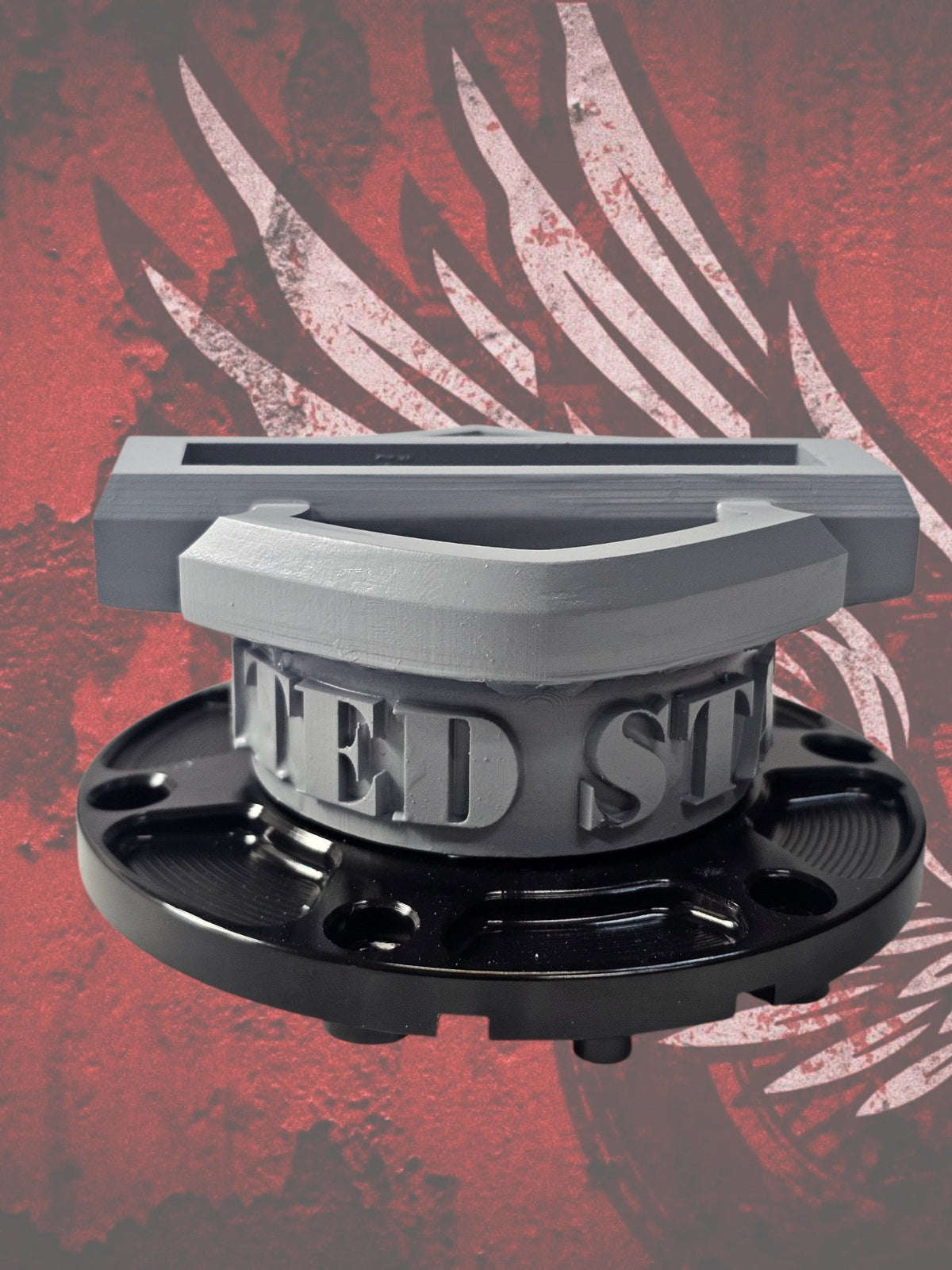 23.5+ Shark Shield themed fuel cap assembly