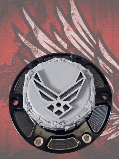 23.5+ Air Force themed fuel cap assembly