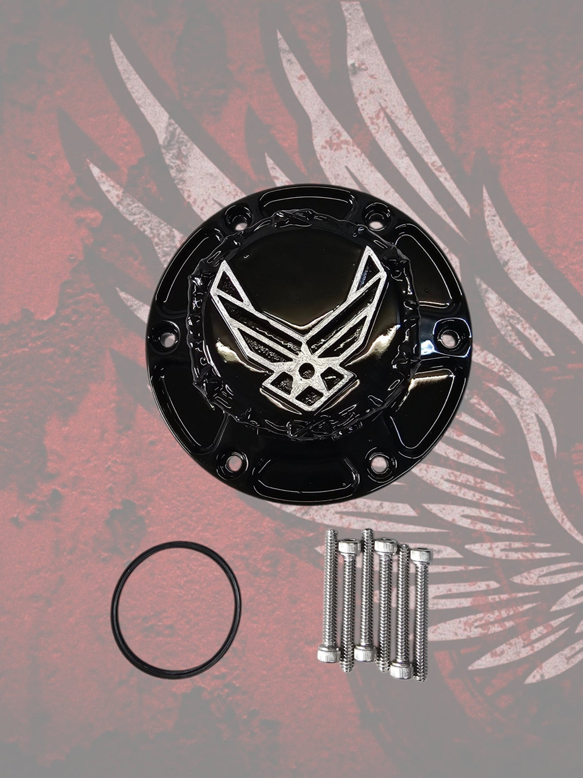 23.5+ Air Force themed fuel cap assembly