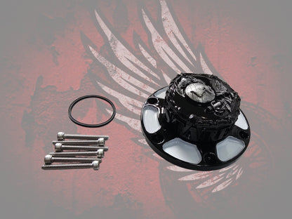23.5+ USMC themed fuel cap assembly