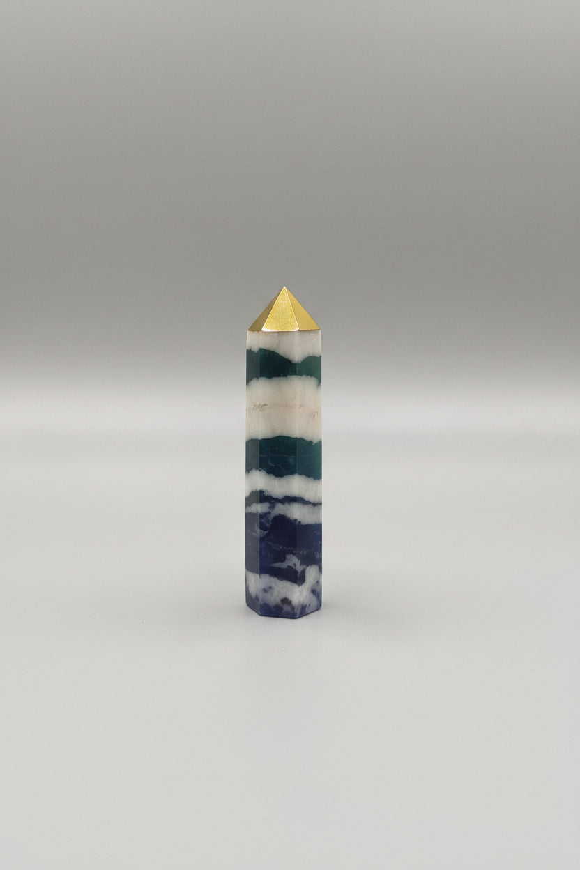 Aura Quartz Crystal Tower