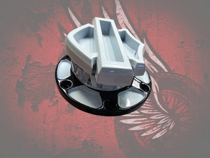 23.5+ Shield themed fuel cap assembly