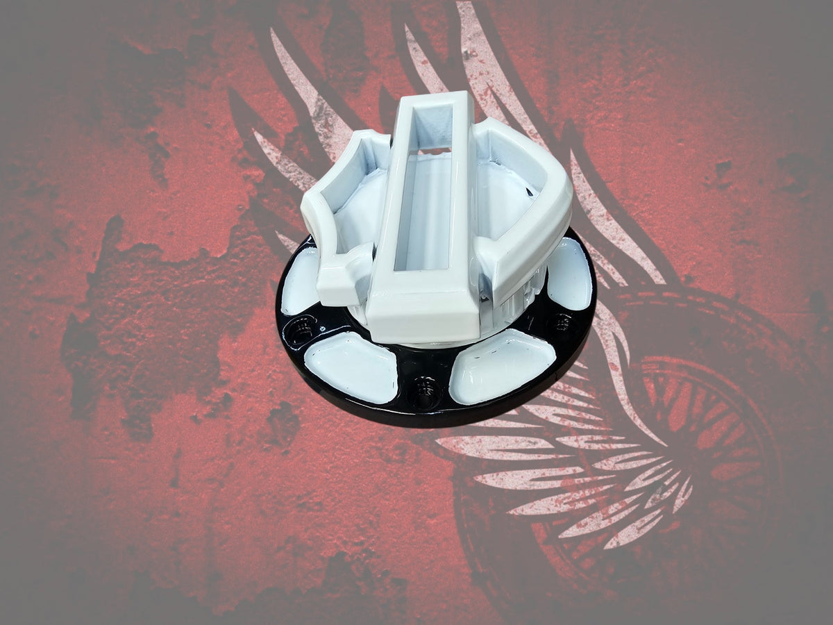 23.5+ Shield themed fuel cap assembly