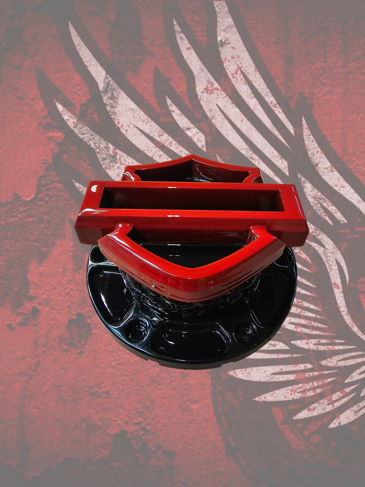 23.5+ Shield themed fuel cap assembly