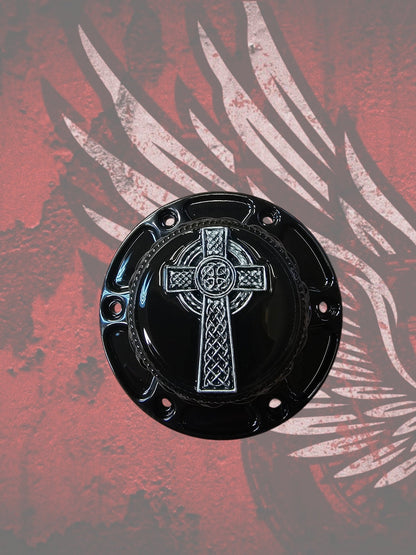 23.5+ Celtic cross themed fuel cap assembly