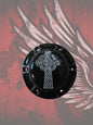 23.5+ Celtic cross themed fuel cap assembly