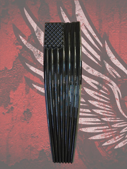 08+ touring console insert American flag