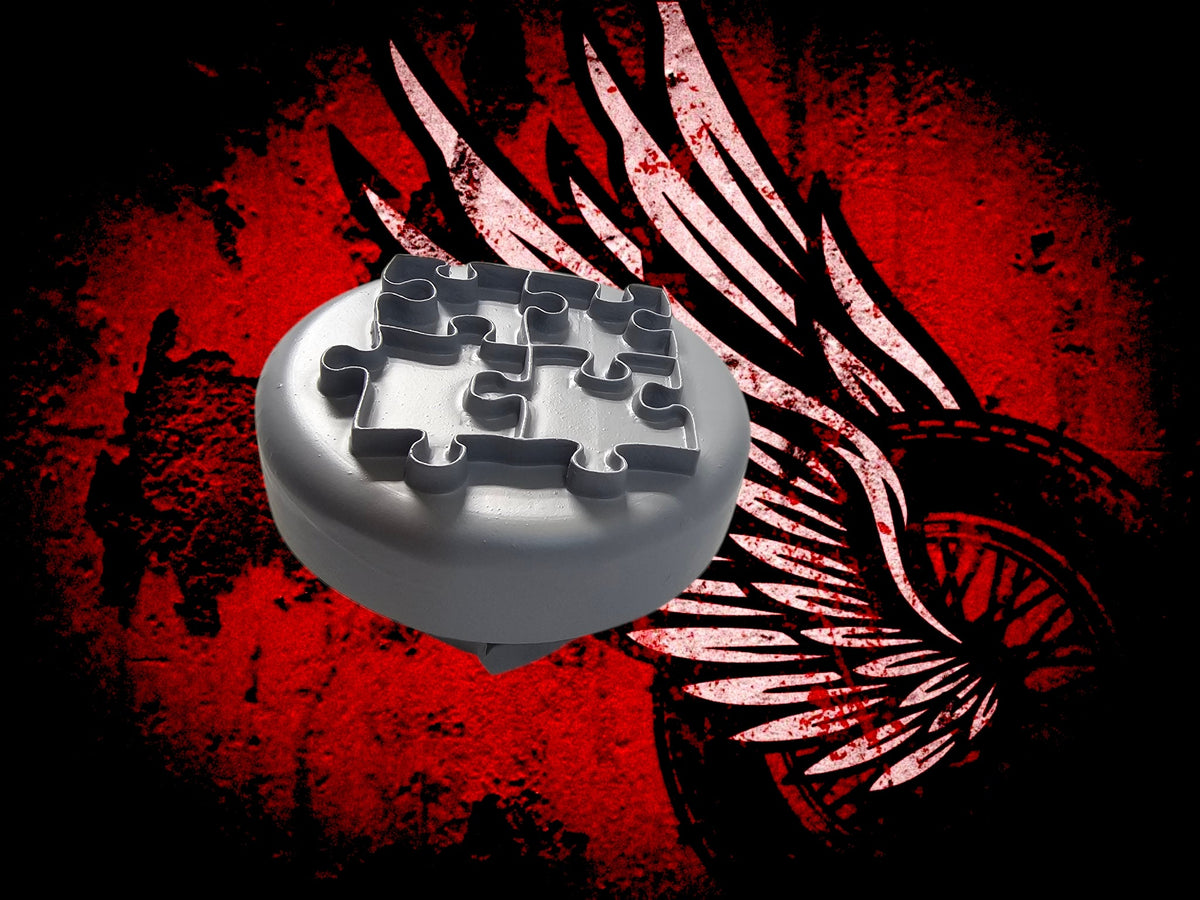 3D autism awareness fuel cap