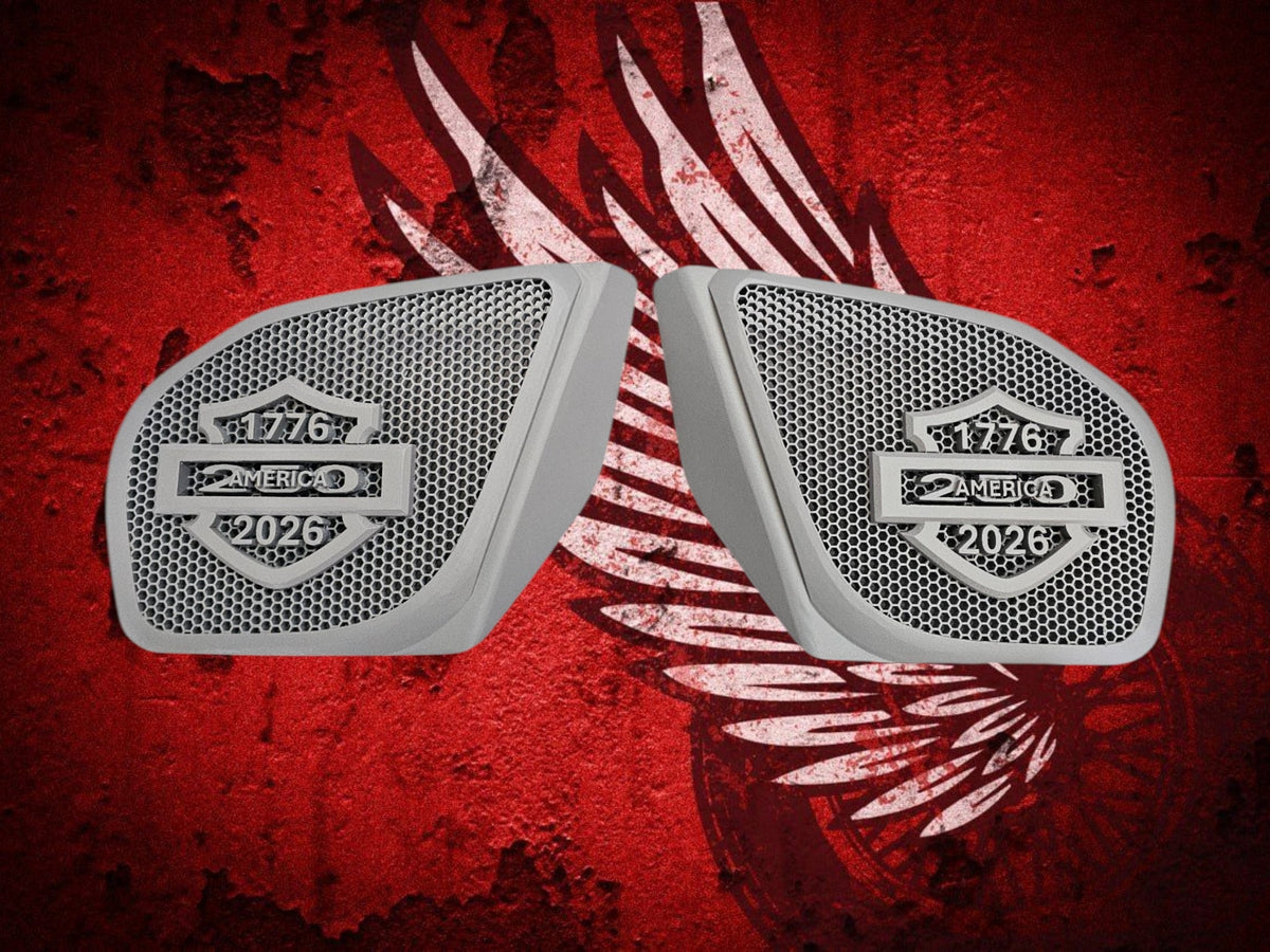 2024+ Road Glide 250 Anniversary speakers grill covers sets