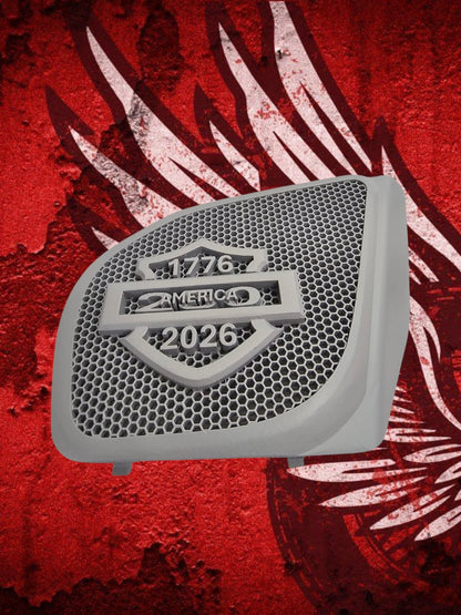 2024+ Road Glide 250 Anniversary speakers grill covers sets