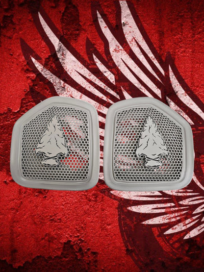 19 to 25+ Indian bag lid grills set