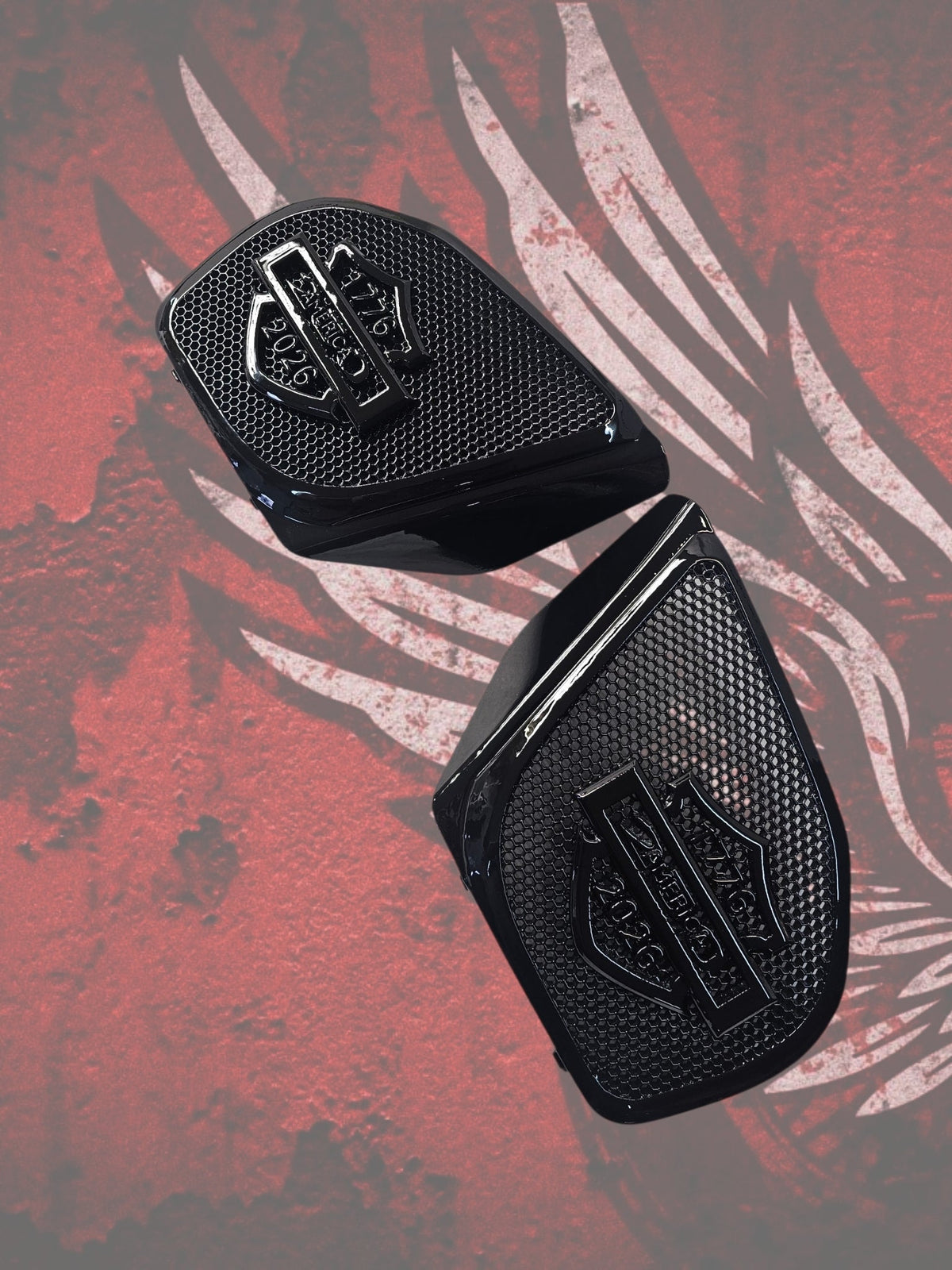 2024+ Road Glide 250 Anniversary speakers grill covers sets