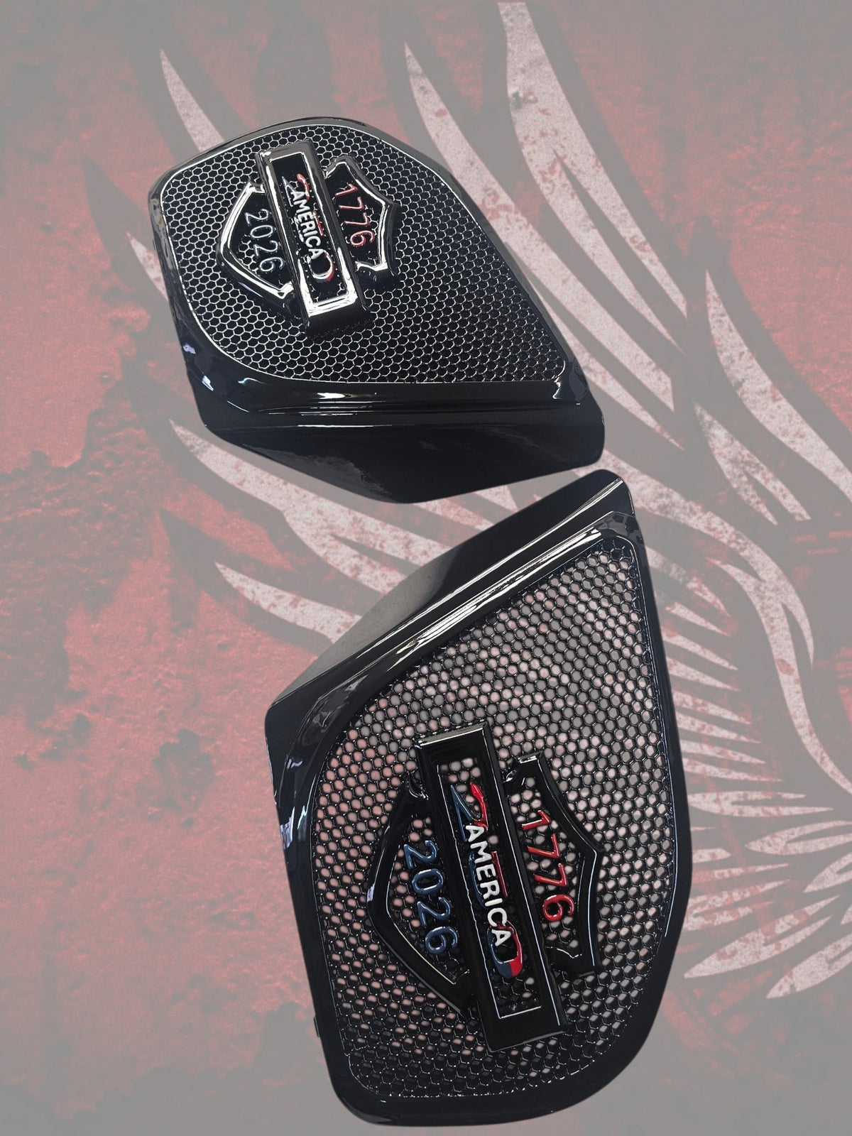 2024+ Road Glide 250 Anniversary speakers grill covers sets