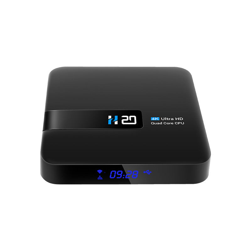 New Black Android RK3228A 2G/16G 4K HD TV BOX four Accessories and qr code manual