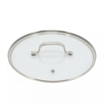 Better Chef 9-Inch 3-Ply Stainless Steel Nonstick Deep Fry Pan with Lid