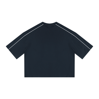 Loki & Ivy Unisex Heavyweight Boxy Piping T-Shirt