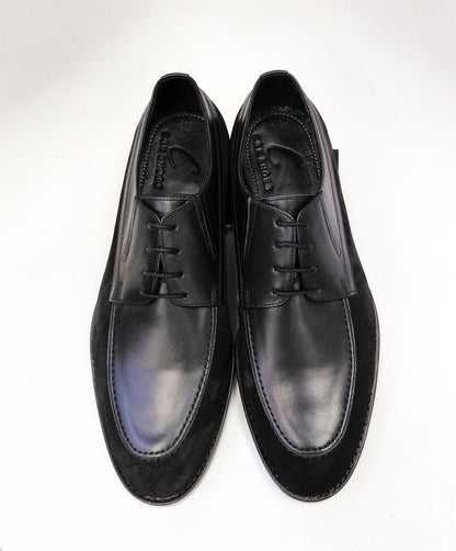 C Collection Leather Oxford - Black