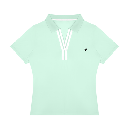 Loki & Ivy Women’s Color Block Polo Shirt