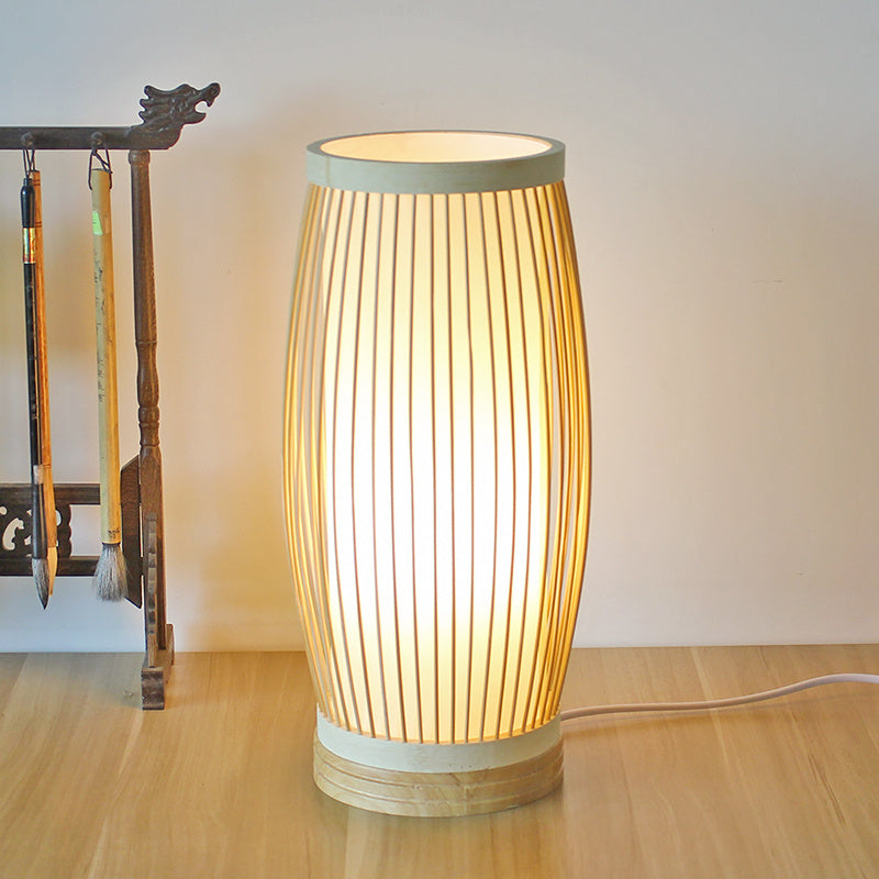 NEW BEAUTIFUL AUTHENTIC Bamboo bedside table lamp