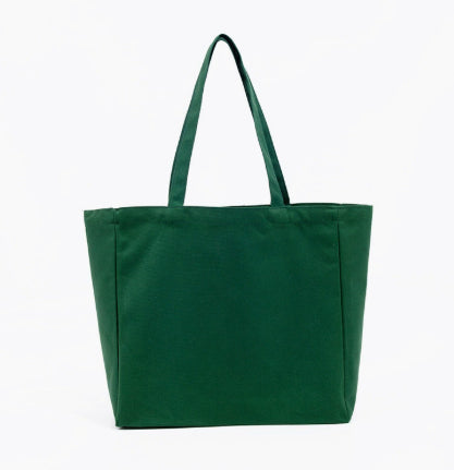 Fashionable Eco-friendly Colorful All-cotton Tote Canvas Bag
