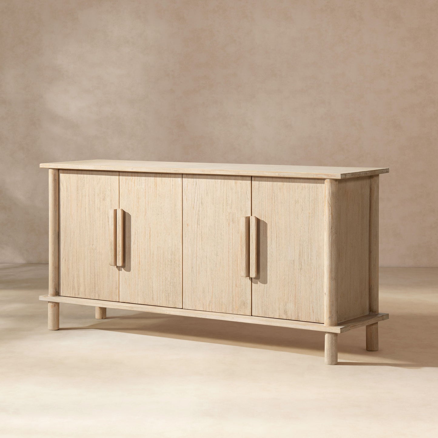 Milo - 4 Door Sideboard - Natural
