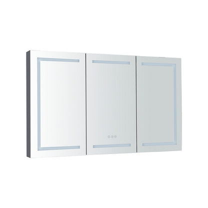60 x 36 Inch LED Lighted Bathroom Medicine Cabinet