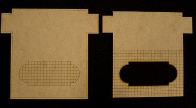 15mm Temple Base (MDF) - 15MMDF160-3