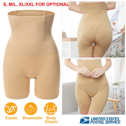 High Waist Shapewear Seamless Tummy Control Panties Butt Lifter Thigh Slimmer Body Trainer Shaper Compression Lingerie Panties for Women