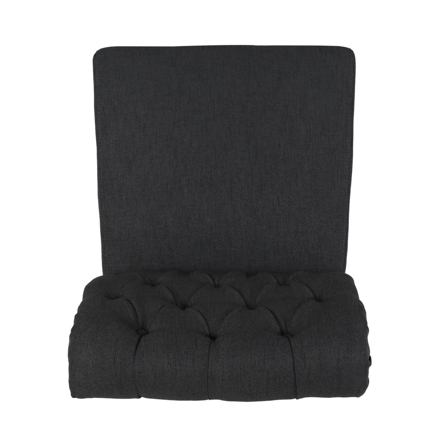 Broxton Tuft Dining Rolltop Chairs With Button Tufted Backrest (Set of 2)