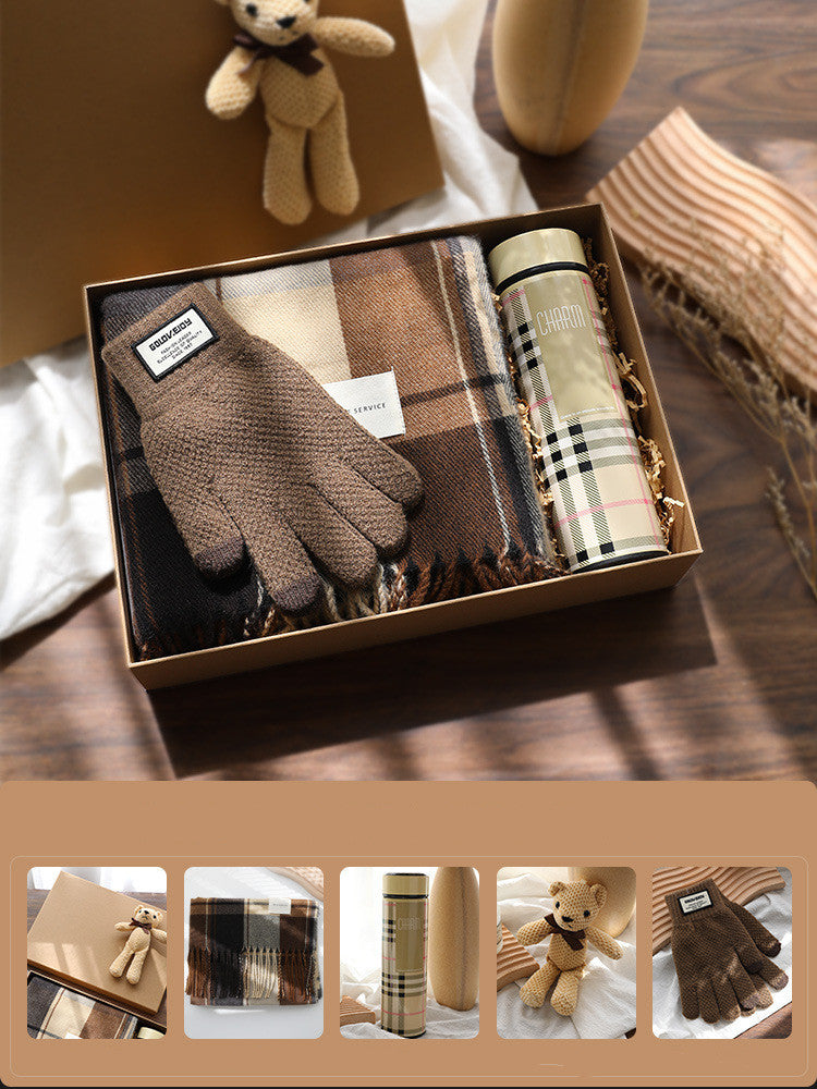 Men's Practical Scarf Gift Box Set